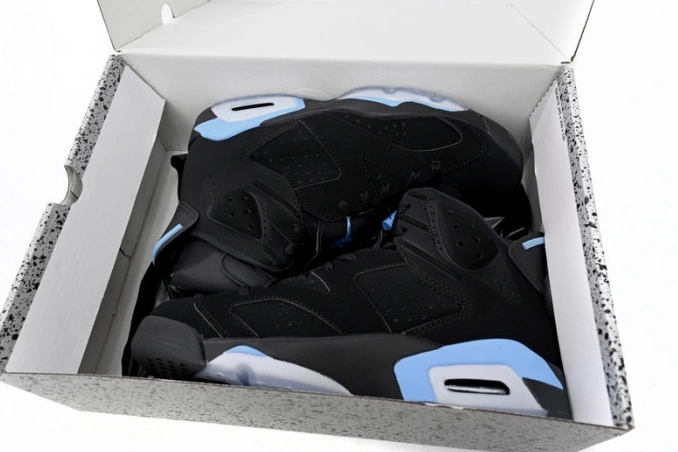 Rep Husky 6 384664-006 UNC Retro Jordan Air 0719